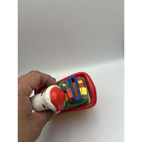 Vintage Whitman’s Candies Christmas Peanuts Snoopy Santa Sled Coin Bank - Picture 4 of 8